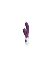 PRETTY LOVE - ANDRE VIBRATEUR RABBIT & STIMULATEUR DE POINT G VIOLET