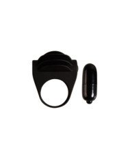 PRETTY LOVE - ANNEAU VIBRATEUR NOIR CHESTER
