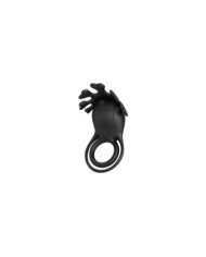 PRETTY LOVE - ANNEAU VIBRATEUR RUBEN 7 VIBRATIONS SILICONE NOIR