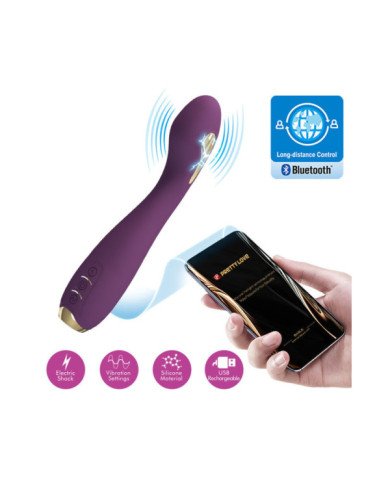 PRETTY LOVE - HECTOR ELECTROSHOCK VIBRATEUR PAR APP CONTROL VIOLET
