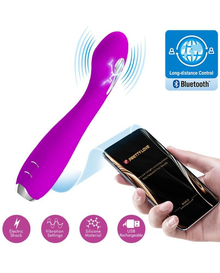 PRETTY LOVE - HECTOR ELECTROSHOCK VIBRATOR APPLICATION OFFERTE VIOLET