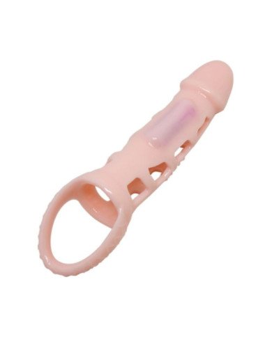 PRETTY LOVE - GAINE DE PÉNIS HARRISON AVEC VIBRATION ET SANGLE 13.5 CM