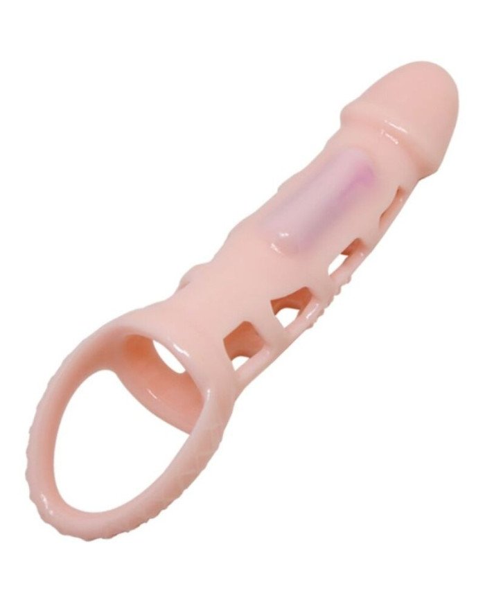 PRETTY LOVE - GAINE DE PÉNIS HARRISON AVEC VIBRATION ET SANGLE 13.5 CM