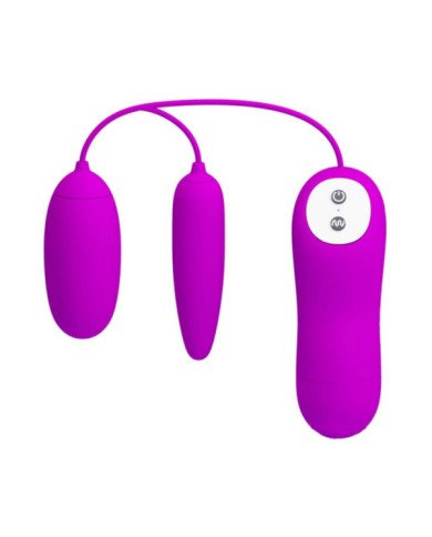 PRETTY LOVE - IRMA DOUBLE OEUF VIBRANT
