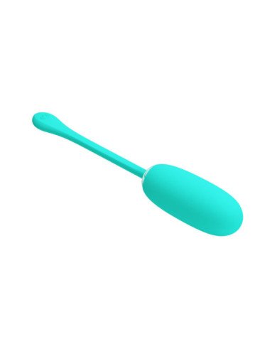 PRETTY LOVE - JULIUS OEUF VIBRANT IMPERMÉABLE-RECHARGEABLE AQUA VERT