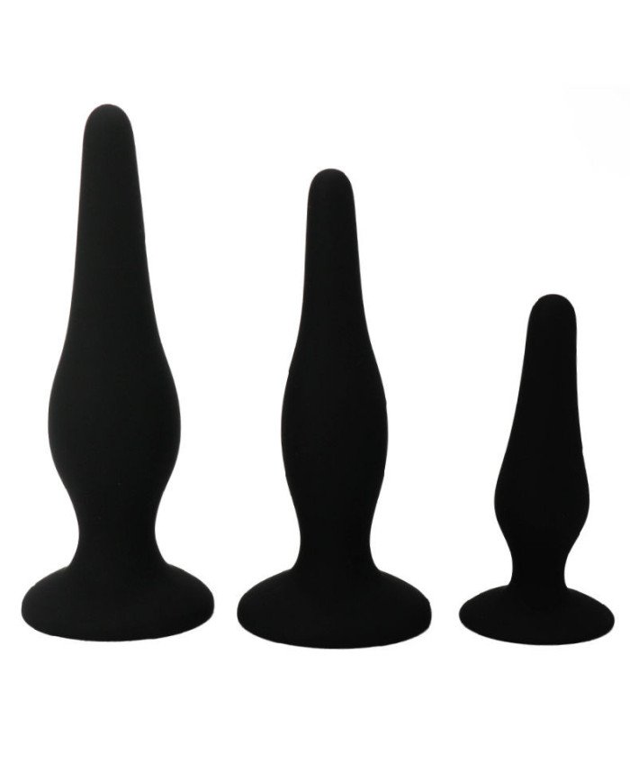PRETTY LOVE - KIT D'INITIATION EN SILICONE POUR PLUGS ANAL