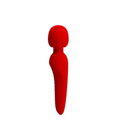 PRETTY LOVE - MASSEUR MEREDITH 12 MODES DE VIBRATION ROUGE