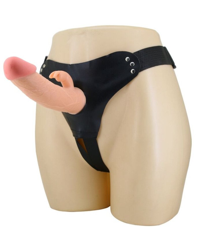 PRETTY LOVE - MAVIS HARNAIS CULOTTE UNIVERSELLE AVEC GODE 19 CM NATUREL