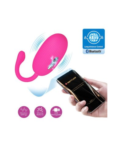 PRETTY LOVE - OEUF VIBRANT RECHARGEABLE DOREEN MAGENTA