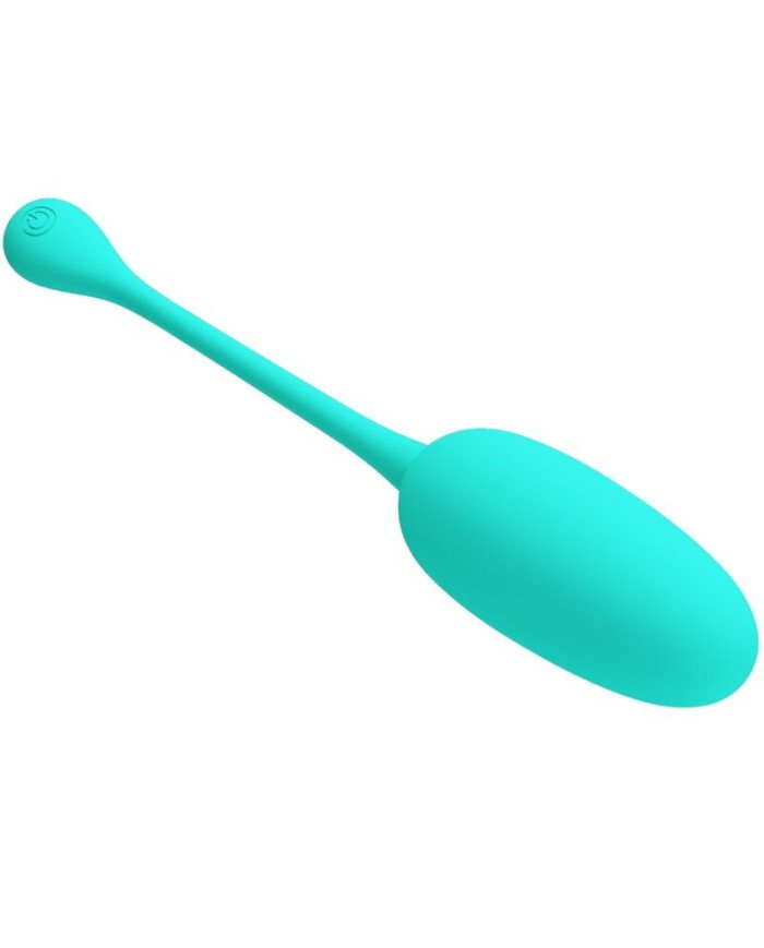 PRETTY LOVE - OEUF VIBRANT RECHARGEABLE KNUCKER VERT D'EAU