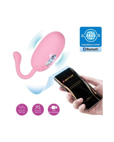 PRETTY LOVE - OEUF VIBRANT RECHARGEABLE ROSE DOREEN