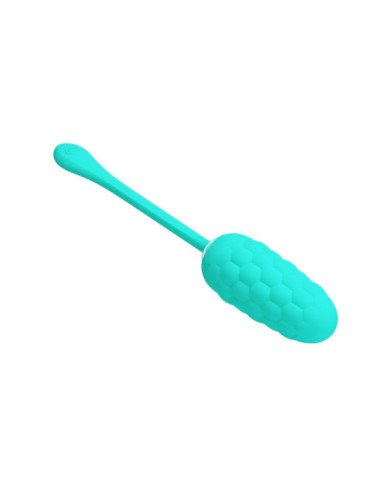 PRETTY LOVE - OEUF VIBRANT TEXTURE MARINE RECHARGEABLE AQUA GREEN