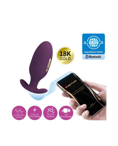 PRETTY LOVE - PLUG ANAL CONTRÔLÉ PAR APPLICATION JEFFERSON VIOLET