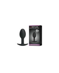 PRETTY LOVE - PLUG ANAL EN SILICONE 6.5 CM NOIR