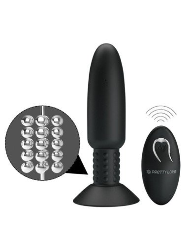 PRETTY LOVE - PLUG AVEC VIBRATION ET ROTATION