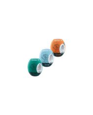 SATISFYER - 3 OEUFS MASTURBATEURS NAUGHTY, SAVAGE & CRUNCHY