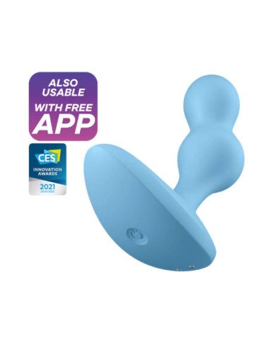 SATISFYER - APPLICATION DE PLUG VIBRANT DEEP DIVER