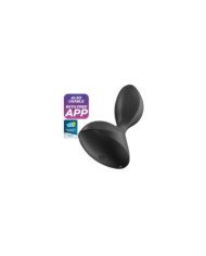 SATISFYER - APPLICATION DE PLUG VIBRANT SWEET SEAL NOIR