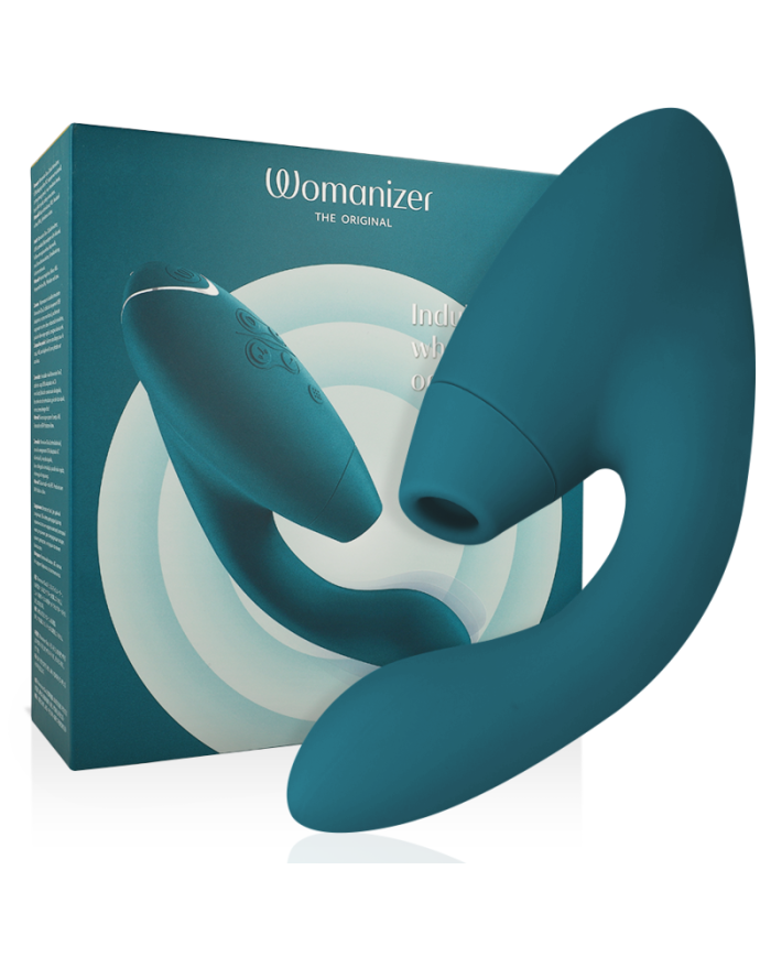 WOMANIZER - DUO 2 STIMULATOR BLEU PÉTROLE