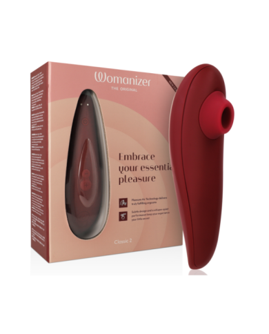 WOMANIZER - STIMULATEUR CLITORAL CLASSIC 2 BORDEAUX