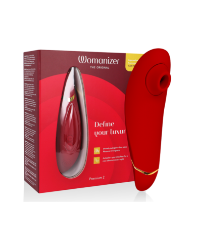 WOMANIZER - STIMULATEUR CLITORAL PREMIUM 2 BORDEAUX
