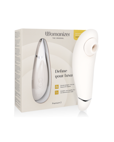 WOMANIZER - STIMULATEUR CLITORAL PREMIUM 2 GRIS CHAUD