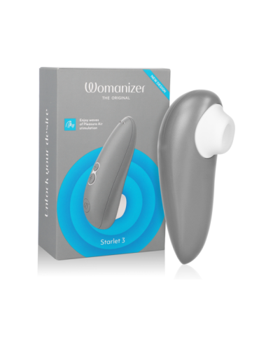 WOMANIZER - STIMULATEUR CLITORAL STARLET 3 GRIS
