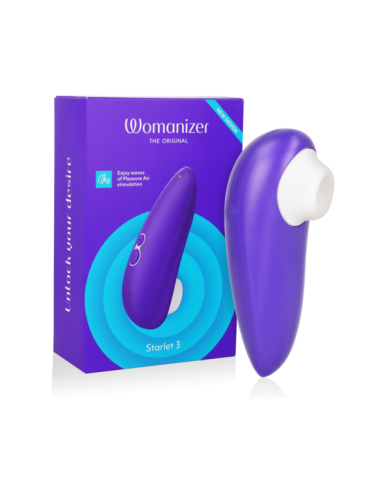 WOMANIZER - STIMULATEUR CLITORAL STARLET 3 INDIGO