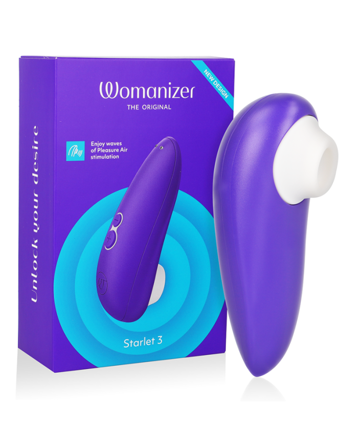 WOMANIZER - STIMULATEUR CLITORAL STARLET 3 INDIGO