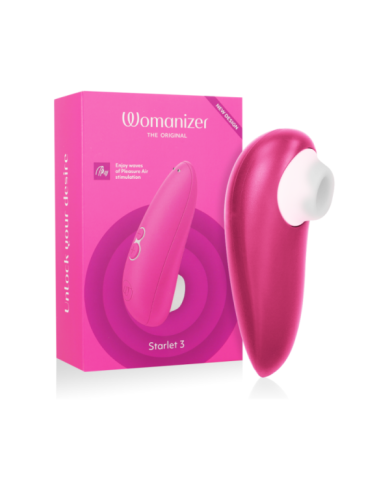 WOMANIZER - STIMULATEUR CLITORAL STARLET 3 ROSE