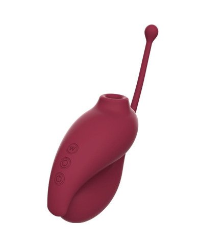 ADRIEN LASTIC - INSPIRATION CLITORIS SUCKER + OEUF VIBRANT ROUGE
