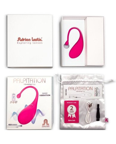 ADRIEN LASTIC - OEUF VIBRANT PALPITATION ROSE - APPLICATION OFFERTE