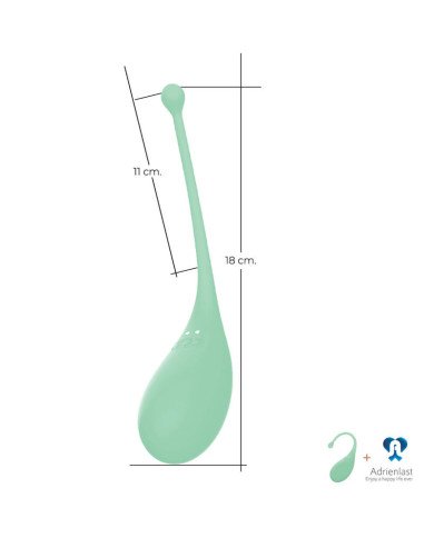 ADRIEN LASTIC - OEUF VIBRANT PALPITATION VERT + APPLICATION OFFERTE