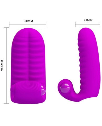 PRETTY LOVE - ABBOTT DOUBLE DOIGT STIMULATEUR LILAS