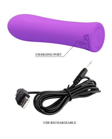 PRETTY LOVE - ALFREDA VIBRATEUR SUPER PUISSANT AQUA VIOLET