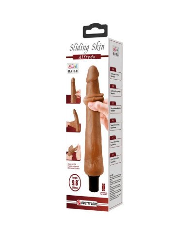 PRETTY LOVE - ALFREDO VIBRATEUR RÉALISTE 21.5 CM -O- 4 CM