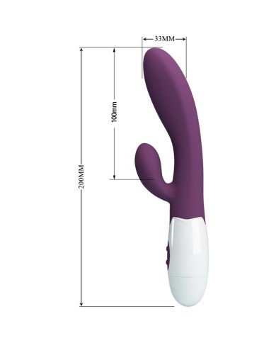 PRETTY LOVE - ALVIS VIBRATEUR RABBIT ET POINT G VIOLET