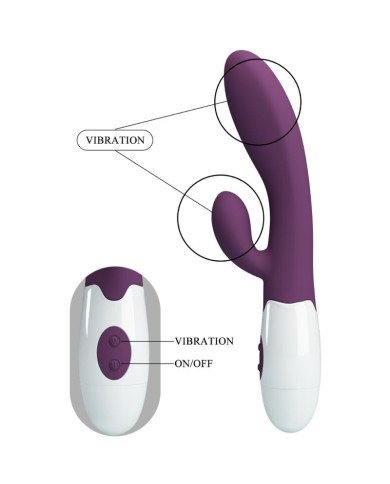 PRETTY LOVE - ALVIS VIBRATEUR RABBIT ET POINT G VIOLET