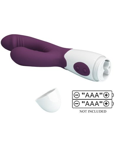 PRETTY LOVE - ANDRE VIBRATEUR RABBIT & STIMULATEUR DE POINT G VIOLET