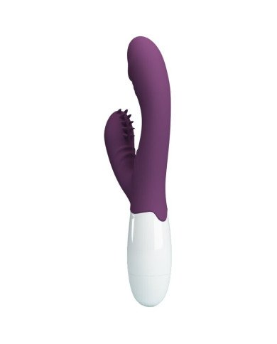 PRETTY LOVE - ANDRE VIBRATEUR RABBIT & STIMULATEUR DE POINT G VIOLET