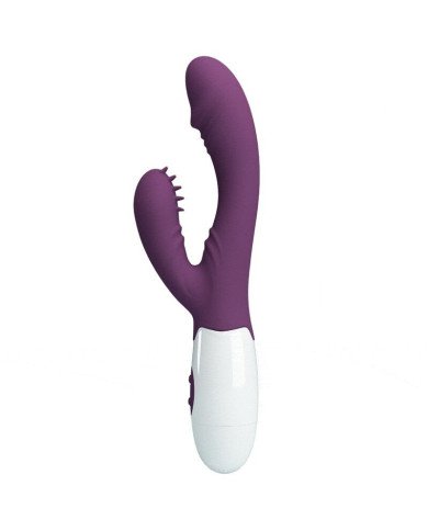 PRETTY LOVE - ANDRE VIBRATEUR RABBIT & STIMULATEUR DE POINT G VIOLET