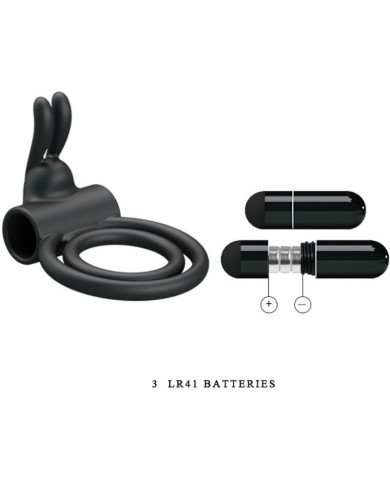 PRETTY LOVE - ANNEAU VIBRATEUR EN SILICONE OSMOND