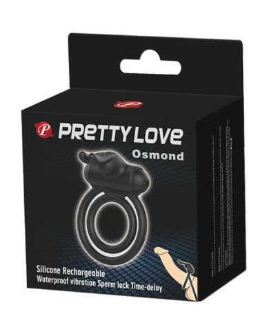 PRETTY LOVE - ANNEAU VIBRATEUR EN SILICONE OSMOND