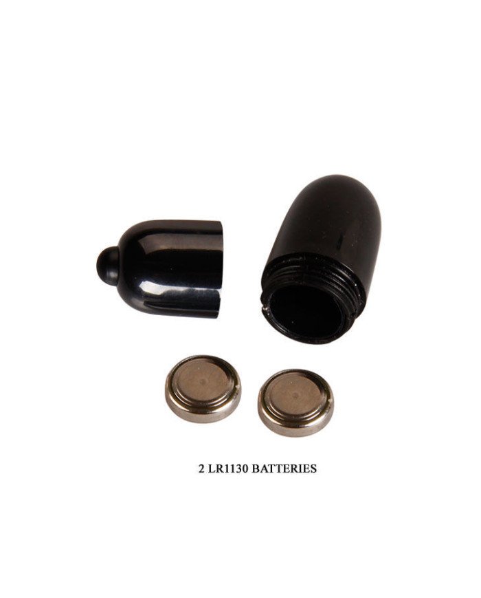 PRETTY LOVE - ANNEAU VIBRATEUR NOIR CHESTER