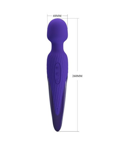 PRETTY LOVE - ANTONY YOUTH WAND VIBRATEUR VIOLET EFFET CHALEUR