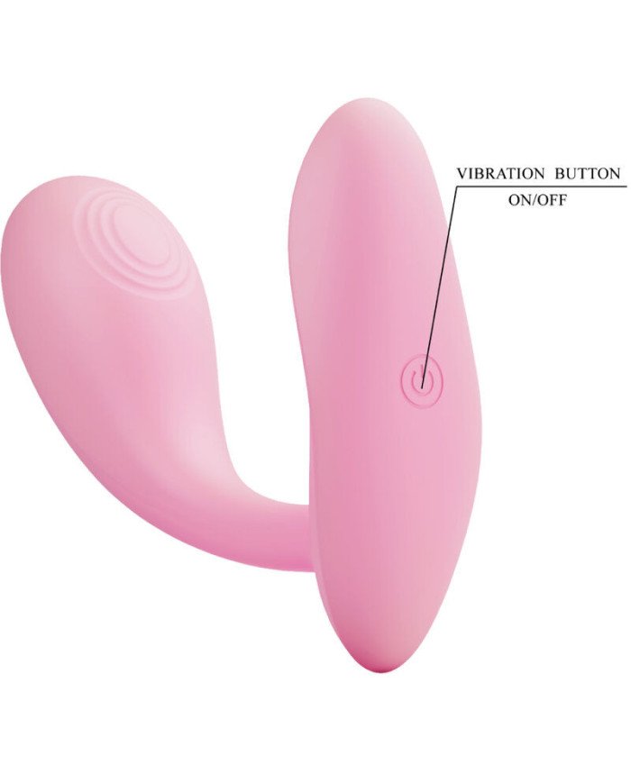 PRETTY LOVE - BAIRD APPLICATION G-SPOT 12 VIBRATIONS RECHARGEABLE ROSE