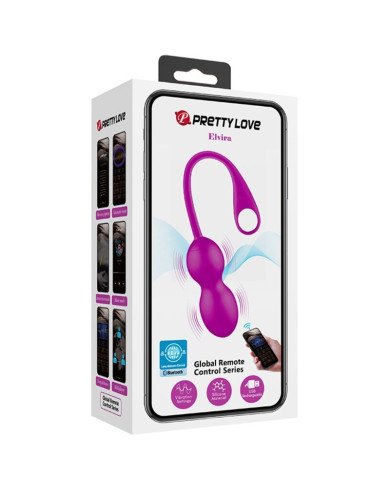 PRETTY LOVE - BALLES VIBRANTES RECHARGEABLES ELVIRA VIOLET