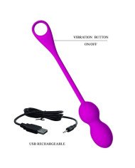 PRETTY LOVE - BALLES VIBRANTES RECHARGEABLES ELVIRA VIOLET