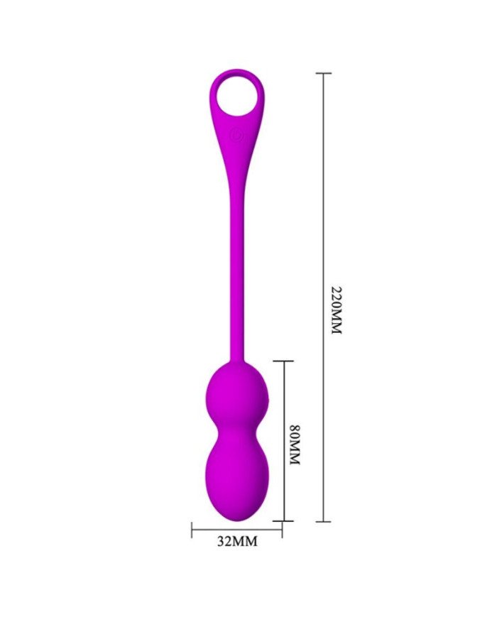 PRETTY LOVE - BALLES VIBRANTES RECHARGEABLES ELVIRA VIOLET