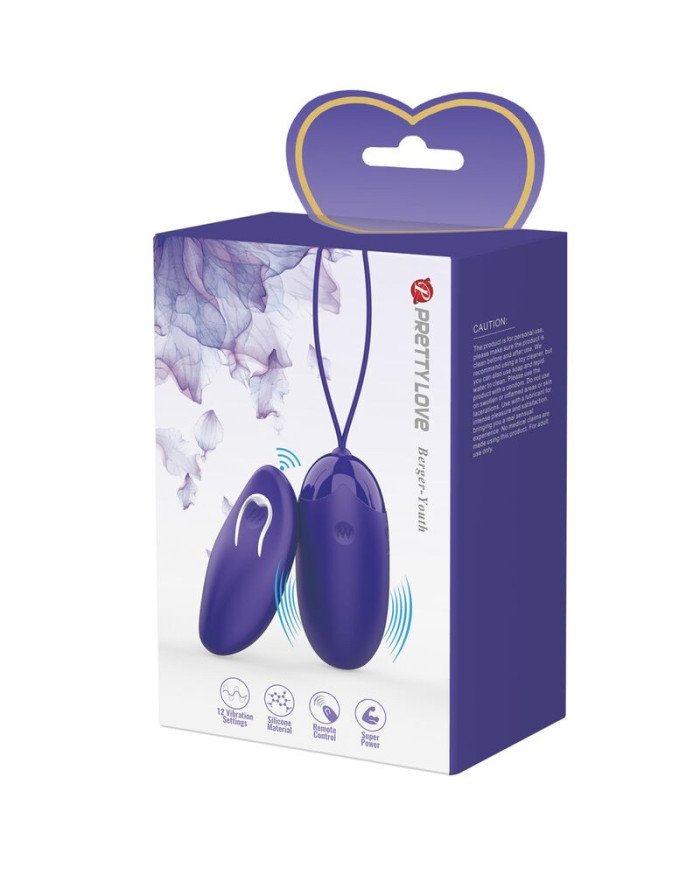 PRETTY LOVE - BERGER YOUTH OEUF VIBRANT TÉLÉCOMMANDÉ VIOLET
